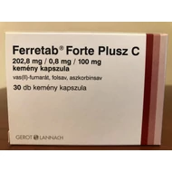 Ferretab forte plusz C kapszula 30x