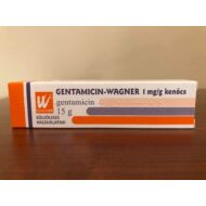 Gentamicin-wagner gyulladáscsökkentő kenőcs 15g