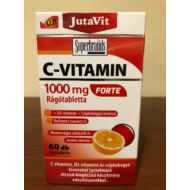 Jutavit C-vitamin 1000mg+D3+csipkebogyó rágótabletta 60x