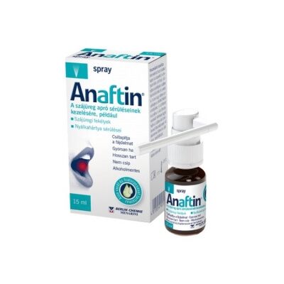 Anaftin 1.5% szájspray 15 ml