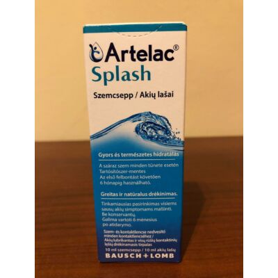 Artelac splash szemcsepp 10ml