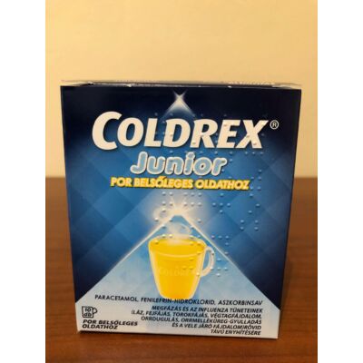 Coldrex Junior por belsőleges oldathoz 10x