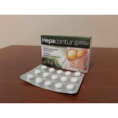 Hepacontur tabletta  normál májműködésre  30x