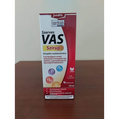 Jutavit szerves Vas szirup 150ml