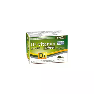 Jutavit D3 vitamin 2500NE Oliva kapszula 40x