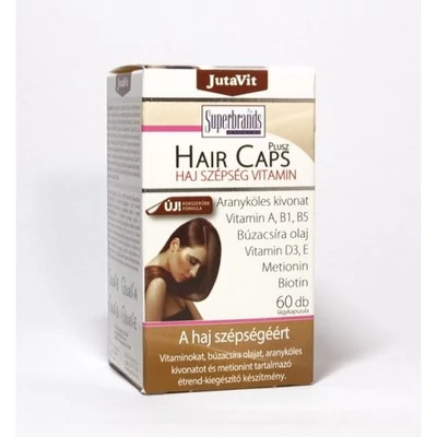 Jutavit Hair Caps haj szépség vitamin 60x