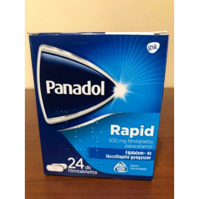 Panadol rapid láz és fájdalomcsillapító tabletta 24x