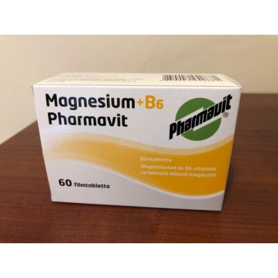 Pharmavit magnézium+B6 filmtabletta 60x