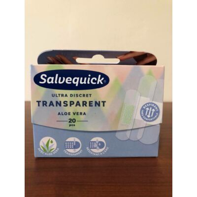 Salvequick átlátszó aloe vera sebtapasz 20x