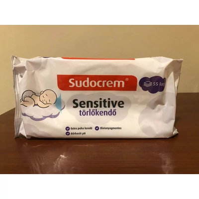 Sudocrem Sensitive popsitörlő 55x