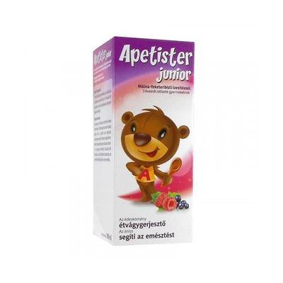 Apetister Junior oldat málna-feketeribizli 100ml