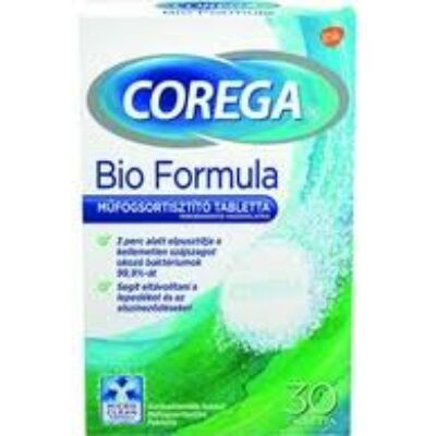 Corega Bio Formula műfogsortisztító tabletta 30x