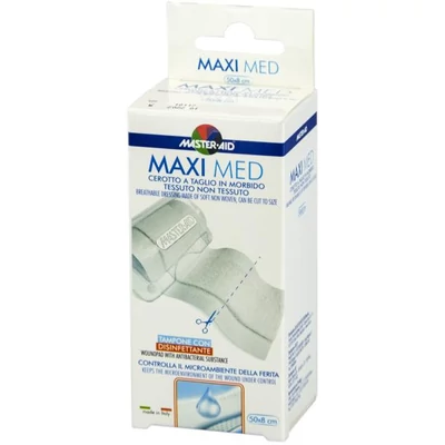 MASTER AID Maxi Med vágható sebtapasz 50x8cm