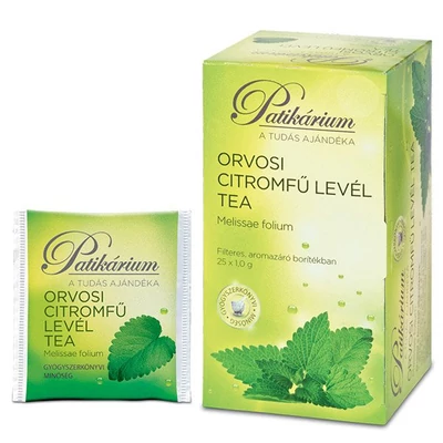 Patikárium  Citromfűlevél tea 25X1g