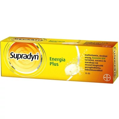 Supradyn Energia Plusz pezsgőtabletta 10x