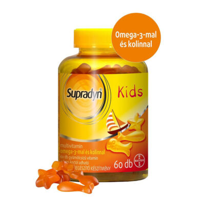 Supradyn kids omega-3 gumicukor 60x