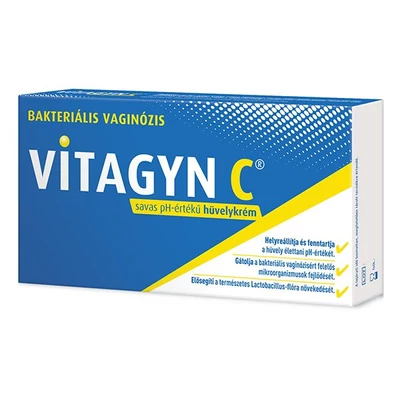 Vitagyn hüvelykrém 1X30g+6 applikátor