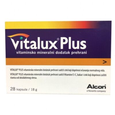 Vitalux Plus omega3 kapszula